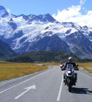 Motorradreise durch die Nord und Südinsel